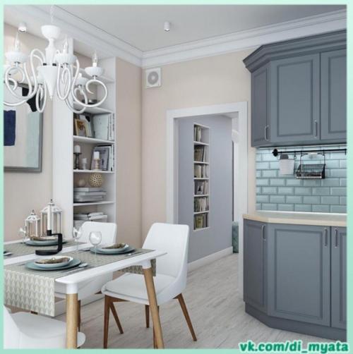 Интересный интерьер квартиры. 01