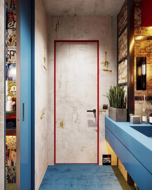 Ванная и санузел в проекте графит. 06