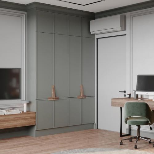 Наш новый проект в ЖК Modum мы начали с комнаты для юноши - сына хозяев квартиры. 04