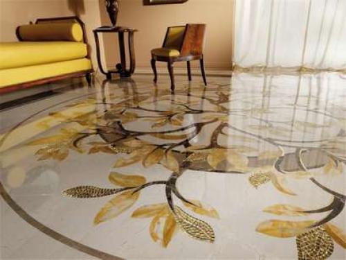 Декоративные наливные полы в интерьере квартиры.