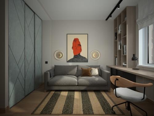 Интерьер квартиры в современном стиле, г. нижний Новгород. 05