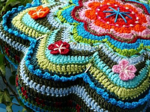 Вязаные торты - подушки. 02