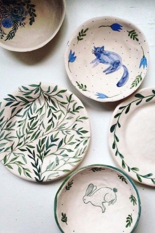 Красивая керамическая посуда сейчас на пике популярности. 02