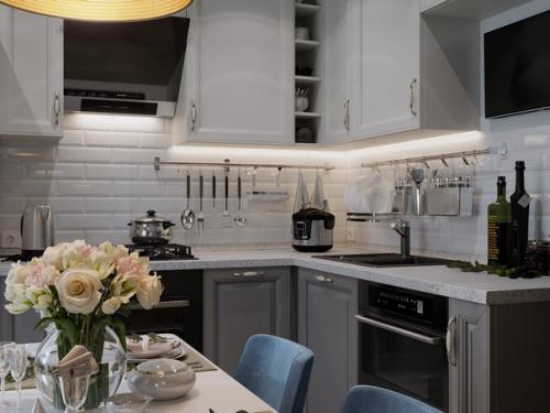 Кухня, спальня и прихожая из проекта Олега Тырнова. 02