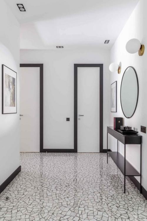 Современная версия стиля mid - Century в интерьере квартиры. 05