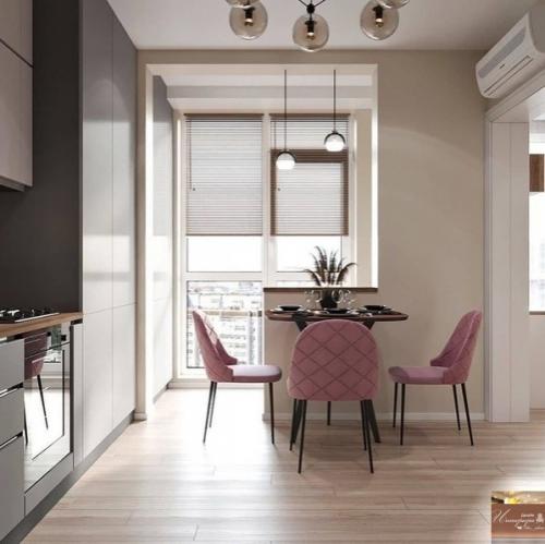 Идеальный дизайн квартиры в сером цвете. 08