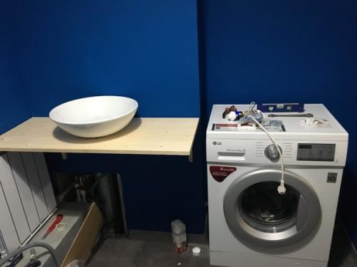 Ремонт в ванной комнате за 3. 5 недели, не превышая бюджет 60 т. р с использованием плитки ПВХ. 04