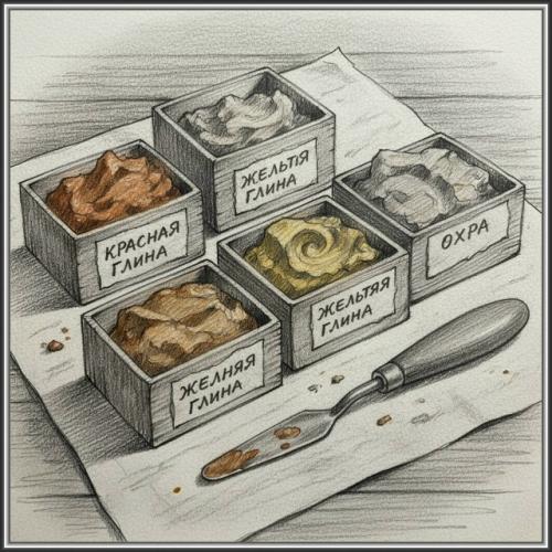 Исаак левитан и его краски из глины. 

