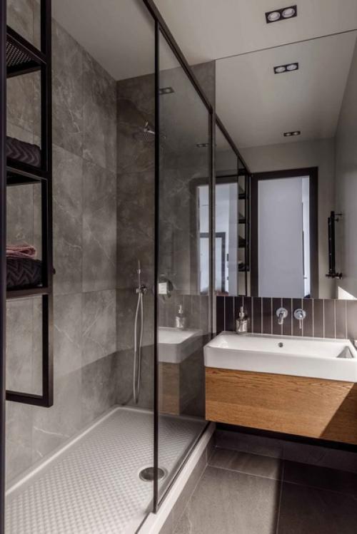 Современная версия стиля mid - Century в интерьере квартиры. 09