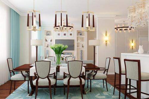 Интерьер квартиры 153 кв. 01