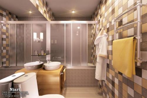 Проект квартиры в современном стиле для молодой пары из Санкт-петербурга. 05