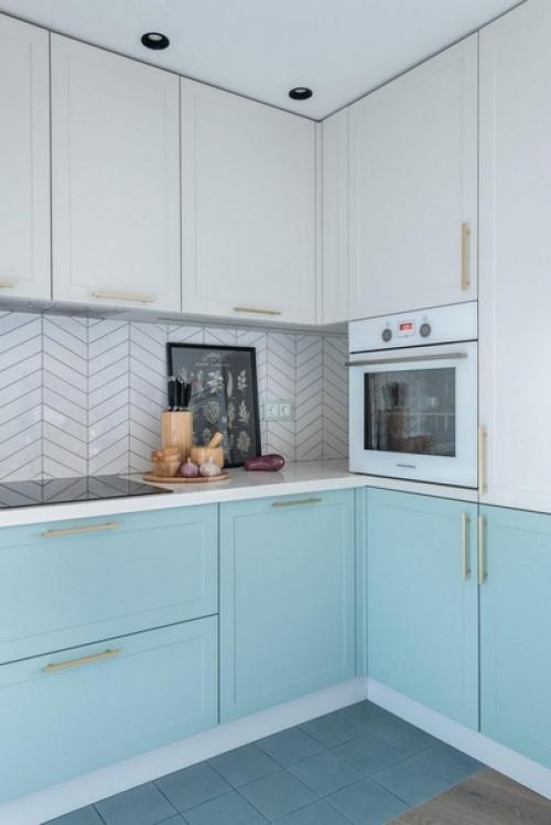 Интерьер двухкомнатной квартиры (55 кв. 03