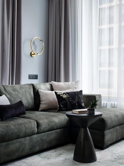 Интерьер 1-комнатной квартиры 48, 5 м 2 в ЖК Ривер парк в Москве. 08