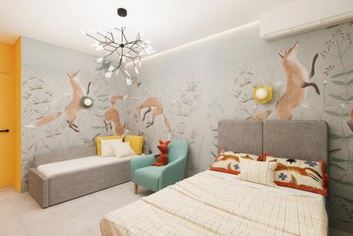 Спальня из проекта яркая_квартира. 01