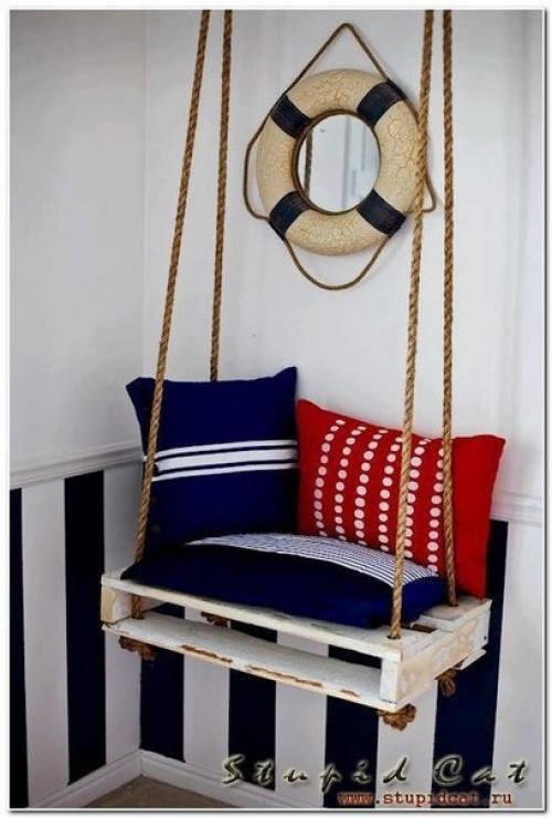 Мебель из поддонов - это нестандартное решение для тех, кто ценит оригинальность и хочет выделиться. 05