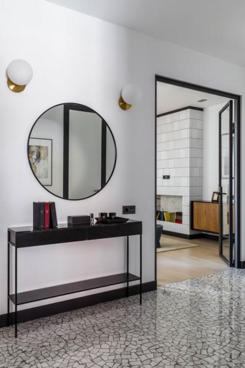 Современная версия стиля mid - Century в интерьере квартиры. 06