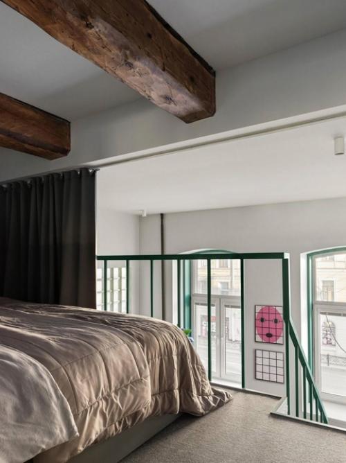 Винтаж и современное искусство: квартира в Санкт-петербурге. 08