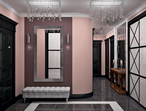 Нюансы цвета.  Дизайн - проект квартиры 95, 2 кв. 05