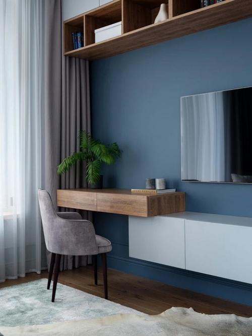 Интерьер 1-комнатной квартиры 48, 5 м 2 в ЖК Ривер парк в Москве. 09