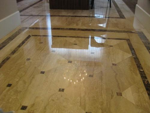 Декоративные наливные полы в интерьере квартиры. 03