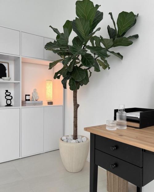 Домашний офис в скандинавском стиле: текстуры и материалы. 03