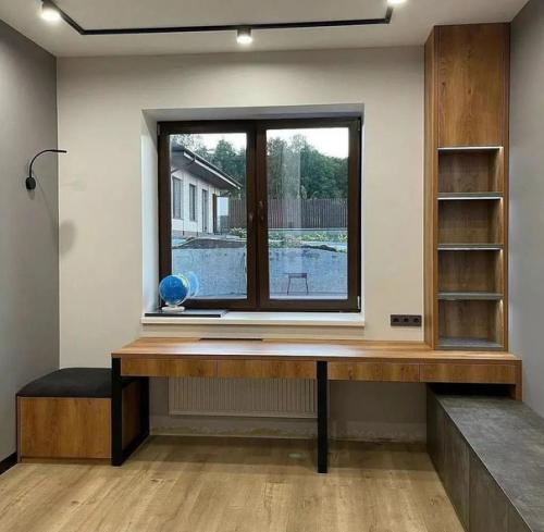 Идея интерьера. Для детской комнаты или рабочего кабинета. 06