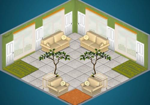 Ну привет и снова я с четырьмя интерьерами из моей Берлоги. 01