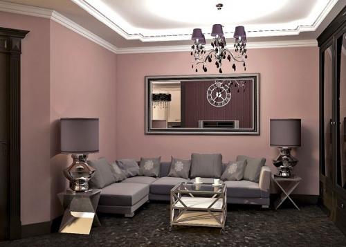 Нюансы цвета.  Дизайн - проект квартиры 95, 2 кв.