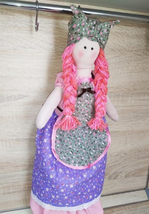 Куклапакетница ручнаяработа подароксдушой. 01