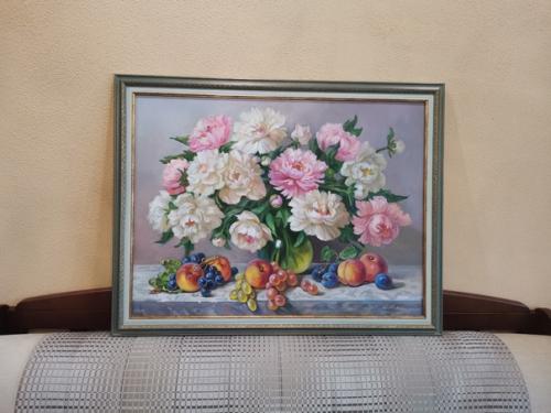 А вот так картина в интерьере смотрится. 01