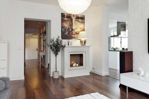 Небольшая квартира в обычном многоэтажном доме в спальном районе в мальме. 01