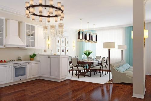 Интерьер квартиры 153 кв. 02