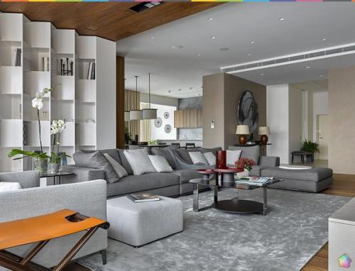 Интерьер пентхауса на рублёвском шоссе ч. 1. 02