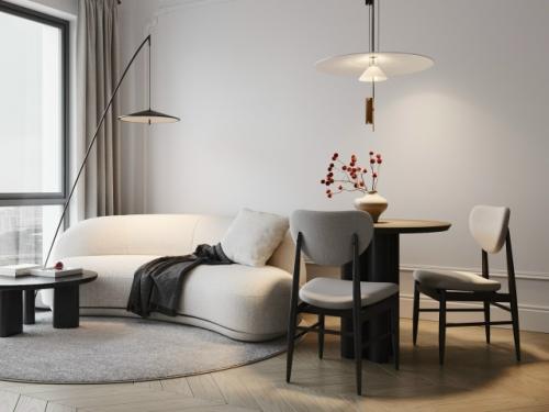 Проект однокомнатной квартиры 36 м 2 в ЖК павелецкая сити в Москве.  