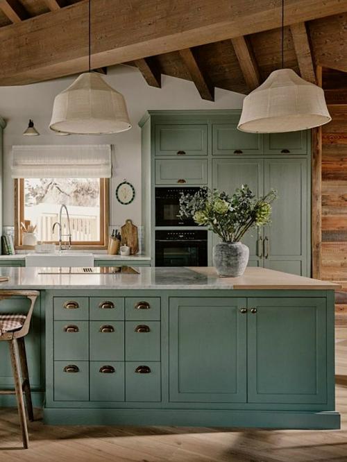 В АЛЬПАХ. Английское дизайнерское бюро Dalrymple Studio разработало проект интерьера шале площадью 235 кв. 05