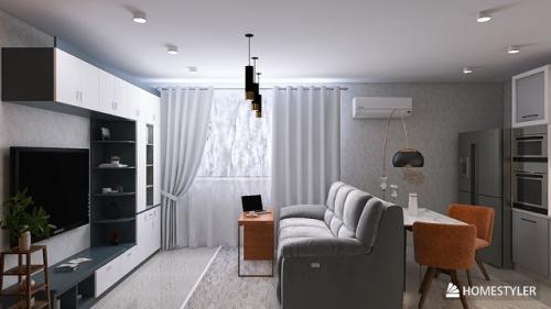 Закончила работу над проектом, точнее будет сказать, над экспресс дизайн - проектом. 01