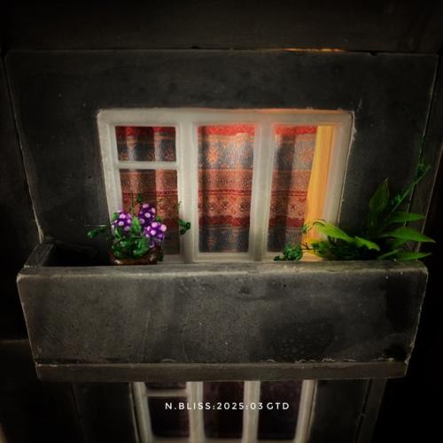 Новая работа ключница Пока все Дома, в миниатюре. 09