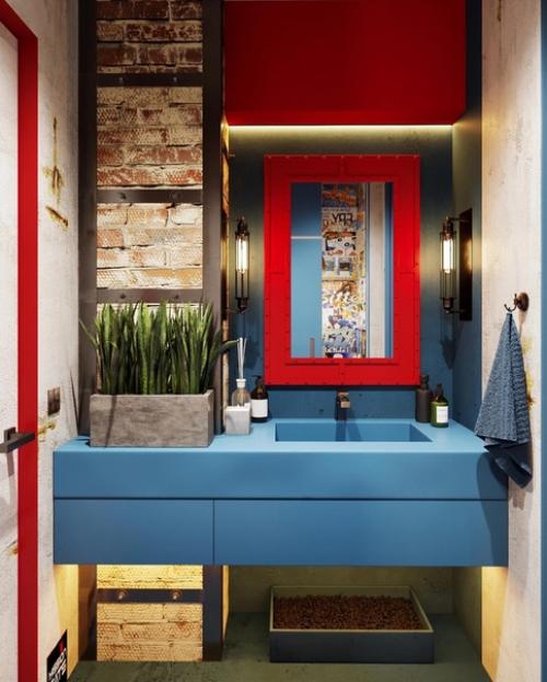 Ванная и санузел в проекте графит. 04