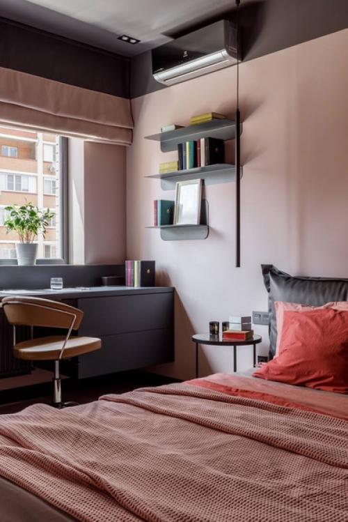 Современная версия стиля mid - Century в интерьере квартиры. 08