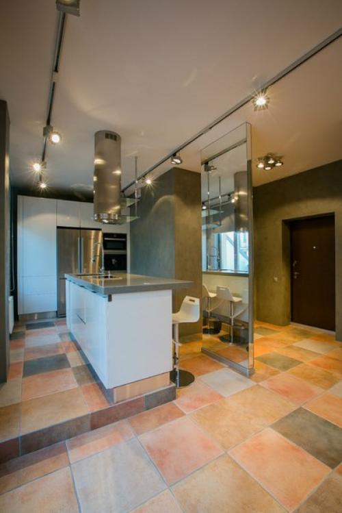 Как спланировать хай - тек - лофт на 43 квадратах/. 06