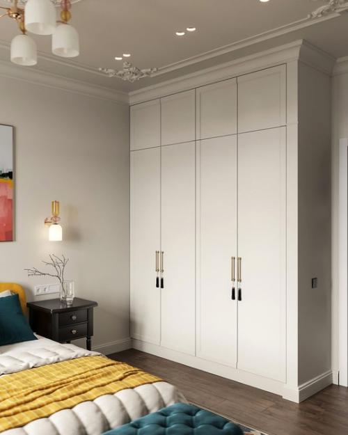 Спальня 16 м 2. квартира на васильевском острове с французским шиком для молодой и яркой девушки. 03