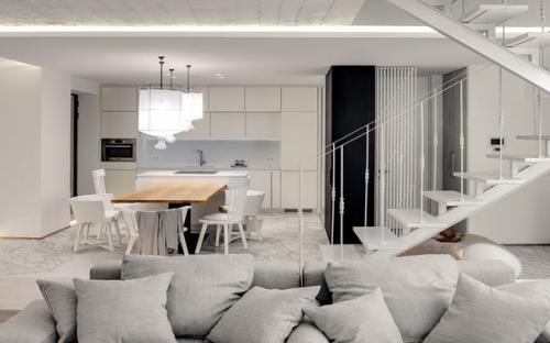 Двухуровневая квартира от архитектурного бюро Form. 01