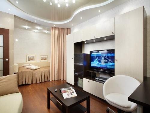 Идеи дизайна для маленькой квартиры. 06