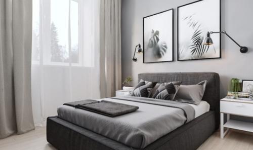 Современный интерьер квартиры площадью 42. 04