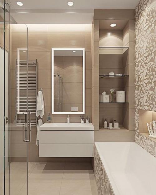 Лучшие интерьеры ванных комнат на выбор! 04