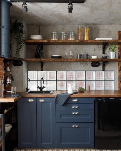 Стильный и атмосферный интерьер для девушки - юриста и ее рыжего котика. 03