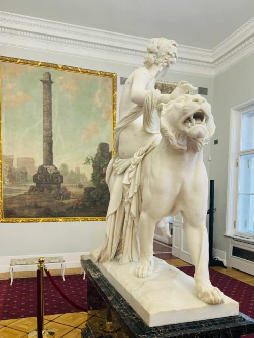 Путешествуем по Петербургу - каменноостровский дворец - памятник времён Екатерины II. 06