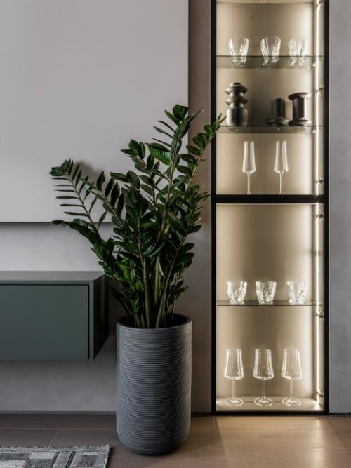 Интерьер 1-комнатной квартиры 48 м 2 в ЖК крылья в Москве. 08