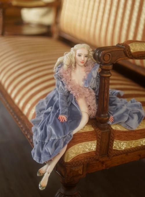 Будуарные куклы - эхо начала двадцатого века …. 01