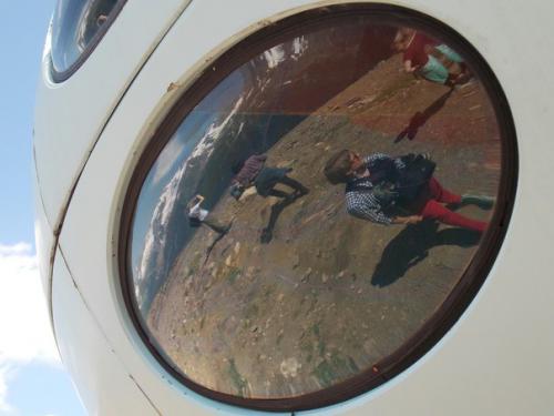 Карачаево-черкесия, Домбай.  Гостиница Тарелка. 08